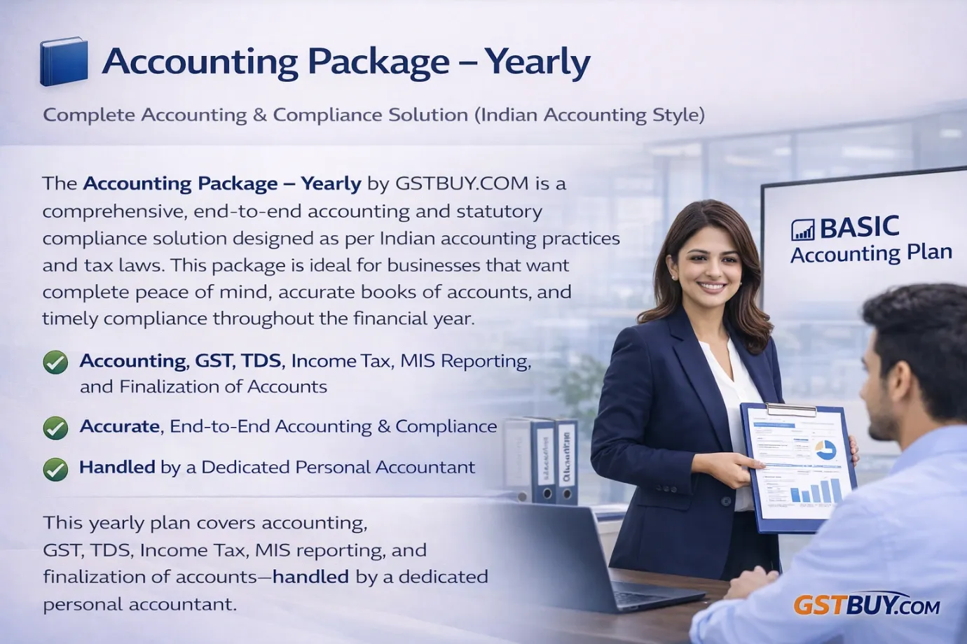 Accounting Package-Yearly (Transection up to 50 Lac, Andaman and Nicobar Islands)