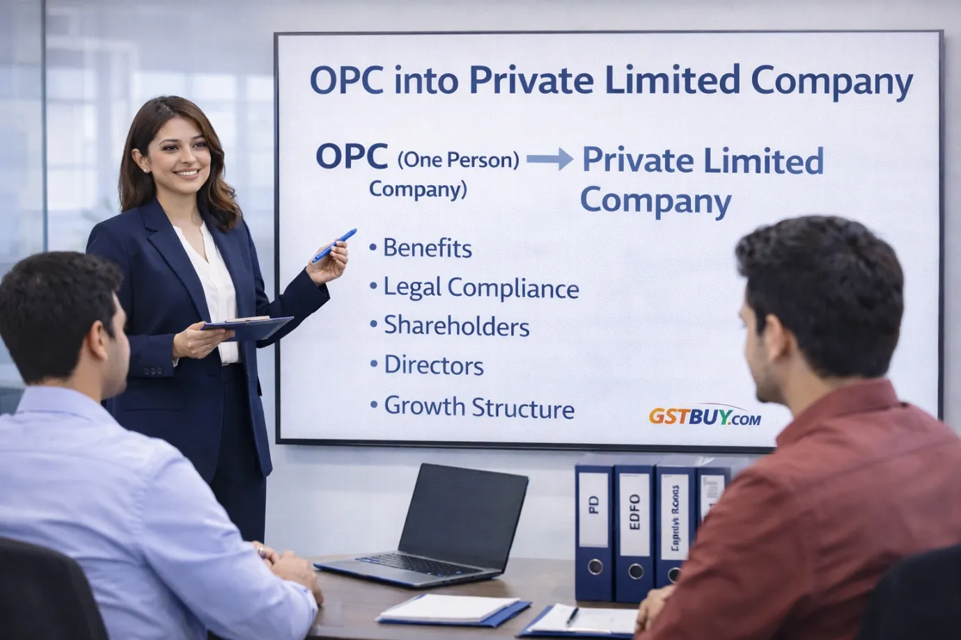 OPC into Private Limited Company