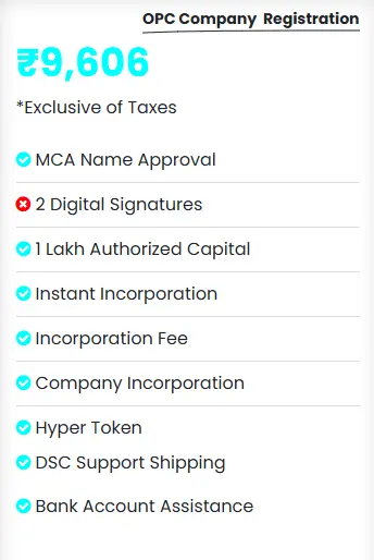 OPC into Private Limited Company
